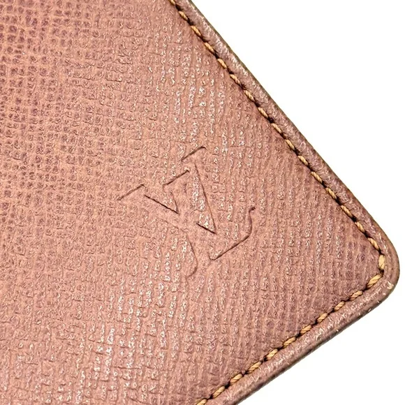 Vintage Louis Vuitton Taiga Passport Cover ✔️Authentic! Brown Early 90’s - Picture 7 of 13